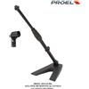 PROEL DST110 BK ASTA PER MICROFONO CON SUPPORTO E BASE DA TAVOLO IN GHISA