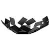 Alessi La Stanza dello Scirocco MT01 B Cestino di Design in Acciaio Colorato con Resina Epossidica, Nero