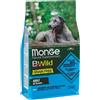 Monge bwild all breeds grainfree adult acchiughe patate e piselli KG 2.5