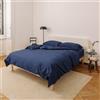 Dalfilo Completo all-in in raso Blu Notte