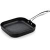 MONIX Mineral | Bistecchiera quadrata 24 cm | Alluminio forgiato, Pietra, adatta per induzione