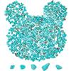 SUNNYCLUE 1 scatola 400 perline di pietra naturali perle turchesi chips pietre chips irregolari pietra perle pietre preziose naturali con fori per fai da te artigianato fibbia