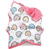 Chickwin Bambino Trapuntino Copriletto Singolo, Coperta Estivo Trapunta Trapuntato in Animale Frutta Stampa Reversibile Coperta Letto Leggera per Camera da Letto (Cuore Rosa,120x150cm)