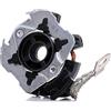 BOSCH 1 004 336 562 Supporto Spazzole in carbone 02B911209D 068911209L Compatibilità con VW Golf 4 Hatchback 1J1 Golf 6 5K1 Golf 5 Hatchback 1K1 POLO 9N, SEAT Ibiza III Hatchback 6L