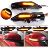 Car Passion Indicatore di direzione Freccia Specchietto laterale LED Compatibile con Ford Fiesta MK8 dal 2019 Luce Dinamico Progressivo Fumè Nero Side Marker Dynamic (Ford Fiesta 8)