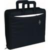 Wedo 058601 Valigetta Raccoglitore Poliestere, A4, Nero