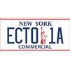 OPO 10 - Replica Targa in Metallo ECTO 1 per Auto Compatibile con Cadillac 1959 Bianca dal Film Ghostbusters (57)
