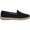 PAYMA - Espadrillas Basse da Uomo a Spuntone Spina di Pesce. Pantofole Estive. Brasiliano per Uomo. Suola di Iuta e Gomma. Colore: Blu Navy, Taglia: EU 42