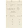 Bosch Professional 10x Abrasivi a rete Expert M480 (per Legno duro, Vernice su legno, 80x133 mm, Grana 400, accessorio Levigatrice orbitale)
