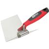 KS Tools 144.0240 Cazzuola per Angoli Interni in Acciaio Inox, 125 mm, Impugnatura Bi-Componente