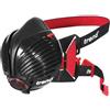 Trend Respiratore riutilizzabile SM Stealth Dust Mask P3, APF20 X WEL, include filtri sostituibili, colori assortiti (Black/Red o Black/Green), Piccolo medio, STEALTH/SM