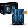 Nachtmann Set di 2 bicchieri da whisky, 295 ml, blu vintage, Noblesse, 104243, bicchiere in vetro di cristallo, bicchieri da whisky lavabili in lavastoviglie