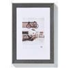 walther design Cornice Grigio 10 x 15 cm con Bordo Esterno Argento, Cornice Design Bohémien EN015D