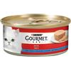Gourmet Red Patè per Gatto da 195gr Gusto Tonno e Pesce dell'Oceano