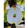 Freds Swim Academy Fred & Gina - Poncho Con Cappuccio, 60 cm Lunghezza x 55 cm Larghezza, Bianco