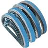 Bykswil Nastri abrasivi in ossido di alluminio, 13 mm x 457 mm, 40/60/80/120, grana assortita per levigatrice a nastro (confezione da 24)