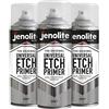 JENOLITE Primer Universal Etch | Grigio | Primer ad alte prestazioni per superfici difficili | 3 x 400 ml