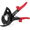 Grasomtools Taglierina per Cavi a Cricchetto HS520A - Heavy Duty Alluminio e Rame, 400 mm²