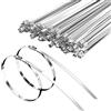 SET 35PZ FASCETTE DI METALLO ACCIAIO SIGILLO AUTO STRINGENTI CABLAGGIO  FERMACAVO