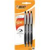 BIC Atlantis soft pack di 5 stylos-bille retrattile punta media colori  assortiti : : Cancelleria e prodotti per ufficio