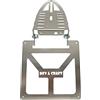 Generico Portatarga per KTM TM Husqvarna 125 300 450 Pieghevole Universale Adattaible Moto Enduro Motard