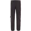 The North Face Pantaloni Convertibili Exploration, Uomo, TNF Black, Short 32