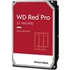 Western Digital WD Red Pro NAS 3.5 Disco Rigido Interno - Classe 7.200 RPM, SATA 6 GB/S, CMR, Cache 256 MB, 6 TB