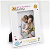 Generico Idea regalo festa della mamma. Cornice portafoto per la mamma personalizzata con nome. Regalo per Mamma. Stampa foto inclusa. Quadretto foto Mamma (13 x 18 cm | VERTICALE, Mamma 3)