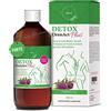 Mekià® Potente Drenante Forte - Integratore Detox 500 ml (XXL) - Depura Fegato - Contro la Ritenzione Idrica - Elimina Liquidi in eccesso - Anticellulite - Drenante Gambe