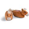 NICI Soulmates 5 Haflinger leotie Scarpe, Colore: Marrone/Bianco (43217)