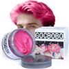 GOCBOBO Cera per Tintura per Capelli Temporaneo Unisex Lavabile Naturale Modellazione Cera Colorata per Capelli Adatto per Halloween Cosplay Festa di Natale Rosso