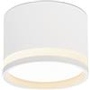 KYOTECH Faretti LED Soffitto Bianco 6W Faretti da Soffitto 3000K Bianco Caldo, Ø84 x 67mm Plafoniera Rotonda Lampada da Soffitto in Alluminio per salone corridoio cucina salotto
