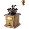 IBILI Macina caffè regolabile, legno e acciaio, marrone chiaro, retrò