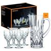 Nachtmann Spiegelau 102387 - Set di 5 caraffe da 1190 ml + 4 bicchieri da 350 ml, in cristallo