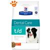 Hill's Dog Prescription Diet t/d Dental Care - Sacco da 4 kg