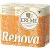 Renova Carta igienica color crema, 18 rotoli