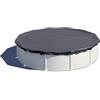 Gre CIPR551 - Copertura invernale per piscina rotonda di 550 cm di diametro colore nero