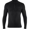 FALKE Warm Filato Funzionale Asciugatura Rapida Thermo 1 Paio, Maglie Termiche Uomo, Nero (Black 3000), S