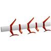 Kartell Hanger Appendiabiti, Confezione da 1 Pezzo, Rosso