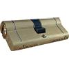 MICEL - 13184 - Cilindro di alta sicurezza, profilo europeo, camma lunga, centrato 45 x 45, 5 chiavi, sistema anti-bumping, anti-trapano, anti-snap e anti-grimaldello, 6 pin, 90 x 17 x 33 mm