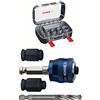 Bosch Professional 6 pz. Sega a tazza HSS bimetallica Set (di vari materiali, Ø 22-64 mm) + 4 pz. Power Change Plus Starter Kit