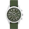 Sekonda Orologio cronografo da uomo in stile militare (verde) 30067, Verde, Cinturino