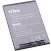 vhbw Li-Polymer Batteria 3000mAh (3.8V) per cellulari e smartphone Zopo S5570, Speed 7 Plus ZP952 sostituisce BT557s.