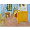 Fine Art Prints Poster da parete con stampa artistica di Van Gogh The Bedroom 30,5 x 40,6 cm