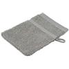 Gözze - Guanto da Bagno, Set da 4 Pezzi, Morbido e Assorbente, 100% Cotone, 16 x 21 cm - Argento