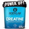 Bodylab24 Creatine Powder 500g, pura creatina monoidrato in polvere, creatina ad alto dosaggio per maggiore energia e forza