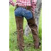 HKM Workschaps2400 - Pantaloni da Lavoro per Adulti, Taglia L, Colore: Marrone