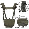 MIL-TEC 13530401 GILET TATTICO SOFTAIR VERDE OD CHEST RIG VEST LIGHTWEIGHT MILIT