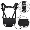 MIL-TEC 13530402 GILET TATTICO SOFTAIR NERO CHEST RIG VEST LIGHTWEIGHT MILIT