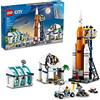 LEGO City Rocket Launch Center 60351 Building Kit; NASA-Inspired Space Toy for Kids Aged 7 and up (1,010 Pieces)